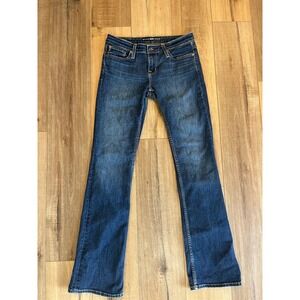 Big Star 1974 Remy Boot Low Rise Fit Dark Wash Denim Jeans Women 27L